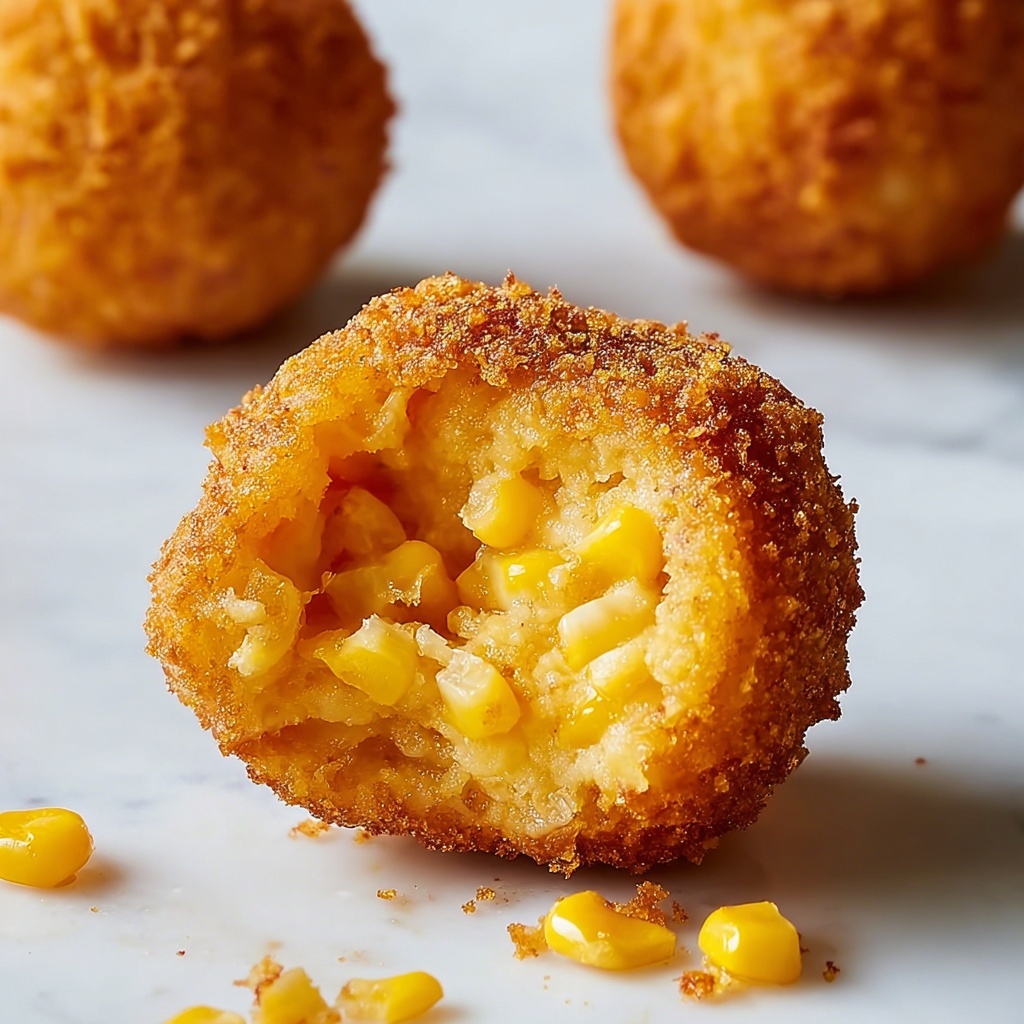 Crispy Golden Corn Nuggets Recipe - Recipe Image