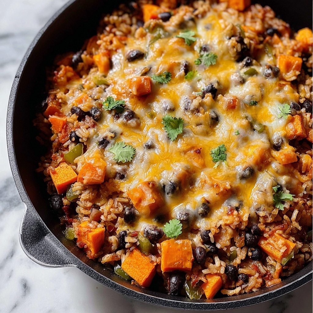 Southwest Black Bean Skillet Recipe - Recipe Image
