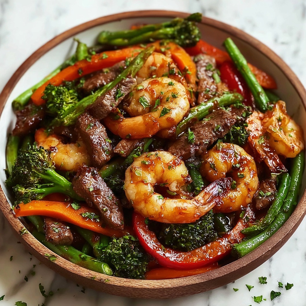 Steak and Shrimp Stir-Fry Recipe - Recipe Image