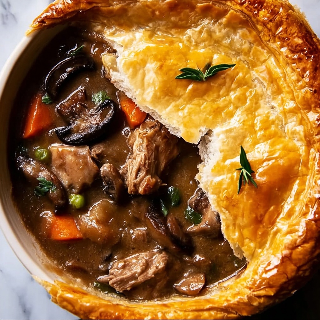 Pheasant and Morel Mushroom Pot Pie Recipe - Recipe Image