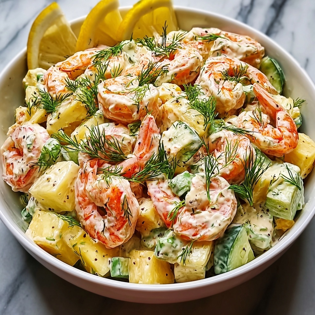 The BEST Seafood Salad Recipe - Recipe Image