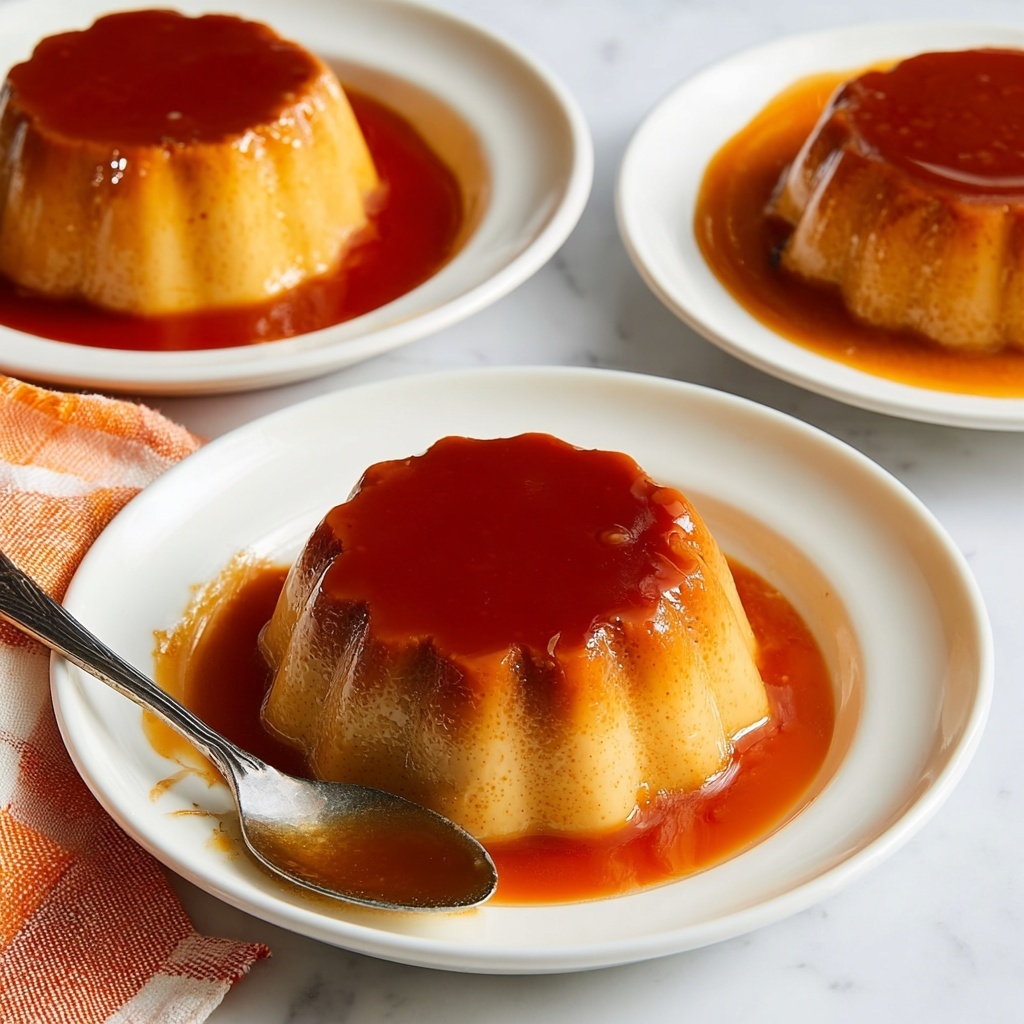 Vegan Pumpkin Flan with Caramel Recipe - Recipe Image