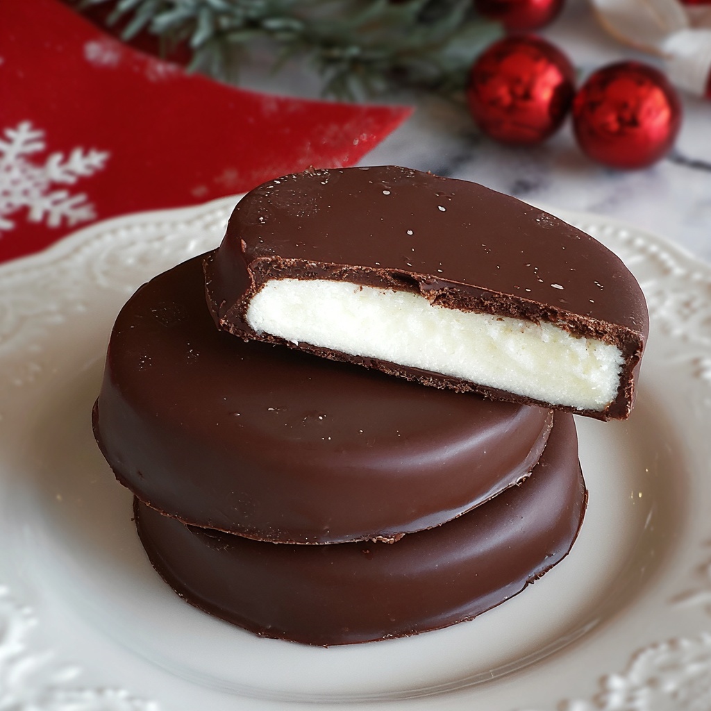 Homemade Peppermint Patties Recipe - Recipe Image