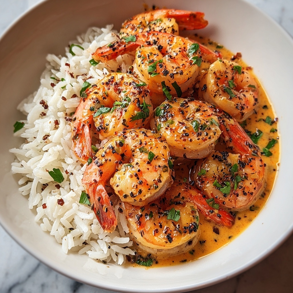 Creamy Garlic Shrimp Recipe - Recipe Image