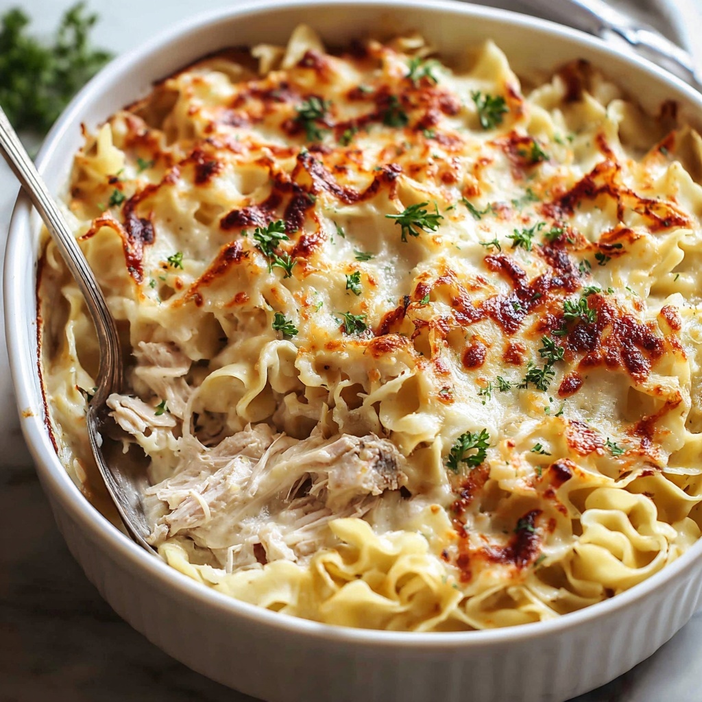 Easy Chicken Noodle Casserole Recipe - Recipe Image