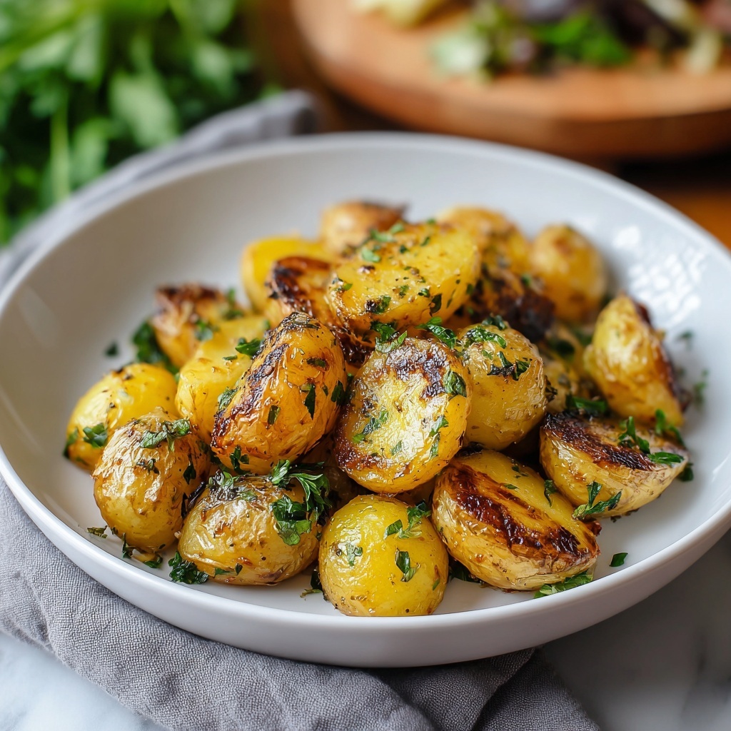 Roasted Small Potatoes with Garlic and Rosemary Recipe - Recipe Image