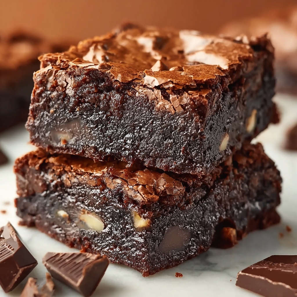 Better Than Box Mix Brownies Recipe - Recipe Image