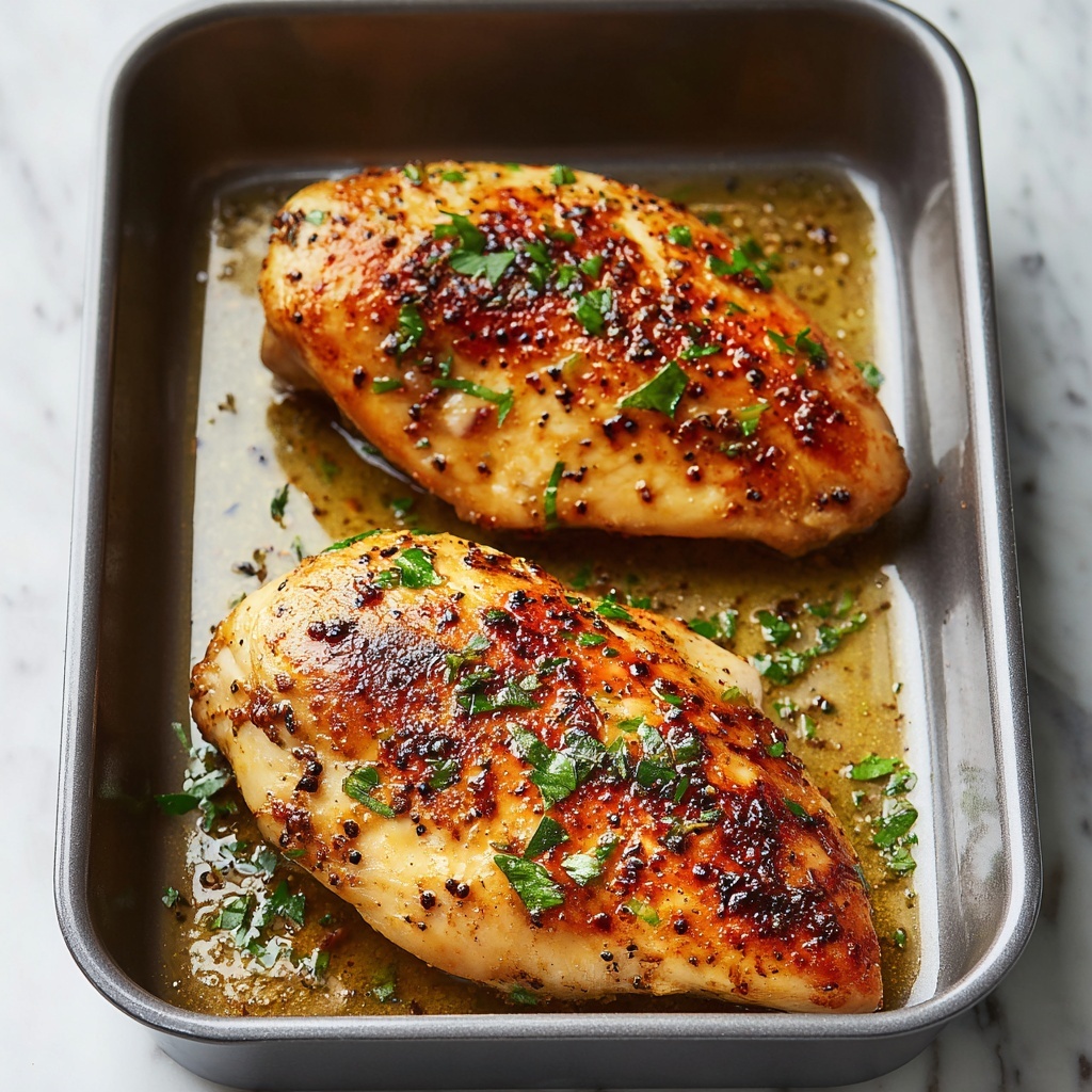 Baked Crispy Split Chicken Breast Recipe - Recipe Image