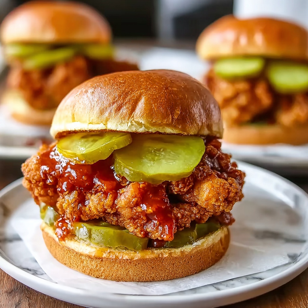 Nashville Hot Chicken Sandwiches: Try This Irresistible Recipe! Recipe - Recipe Image