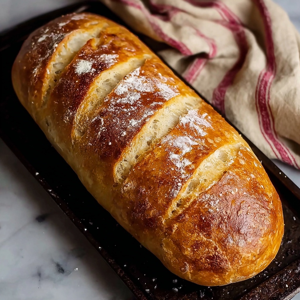 Easy Homemade Italian Bread Recipe - Recipe Image