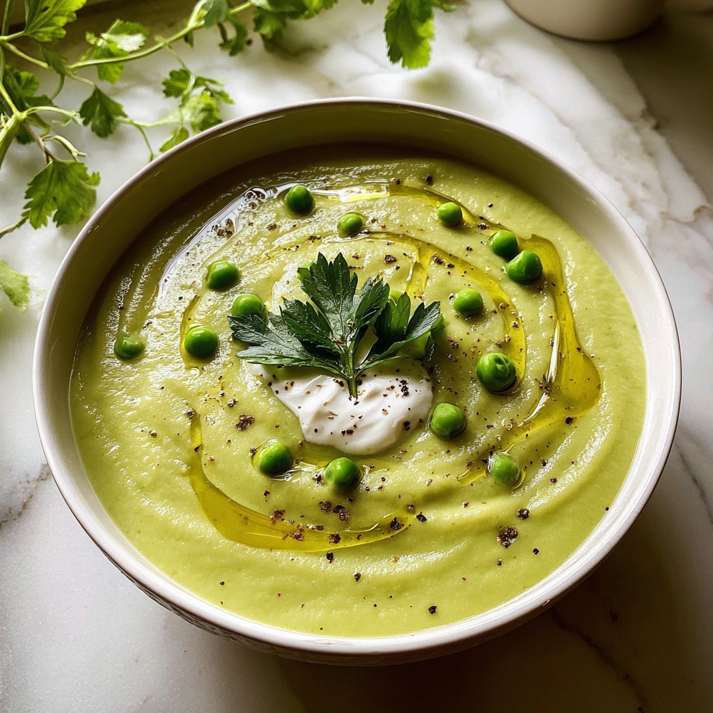 Asparagus and Pea Soup Recipe - Recipe Image