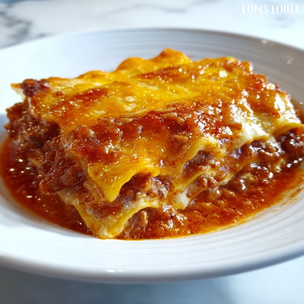Southwest Taco Lasagna Recipe - Recipe Image