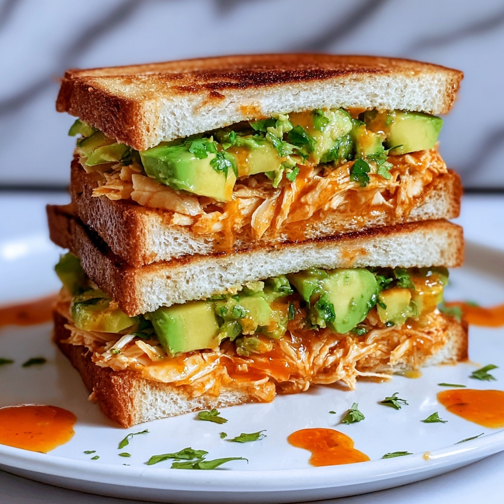 Chicken Avocado Melt Sandwich Recipe - Recipe Image