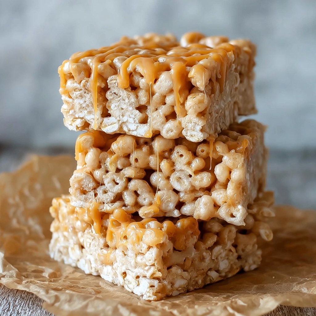 Brown Butter Dulce de Leche Rice Krispie Treats Recipe - Recipe Image