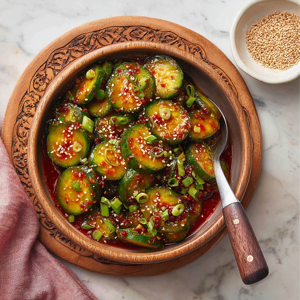 Korean Cucumber Salad Recipe - Recipe Image
