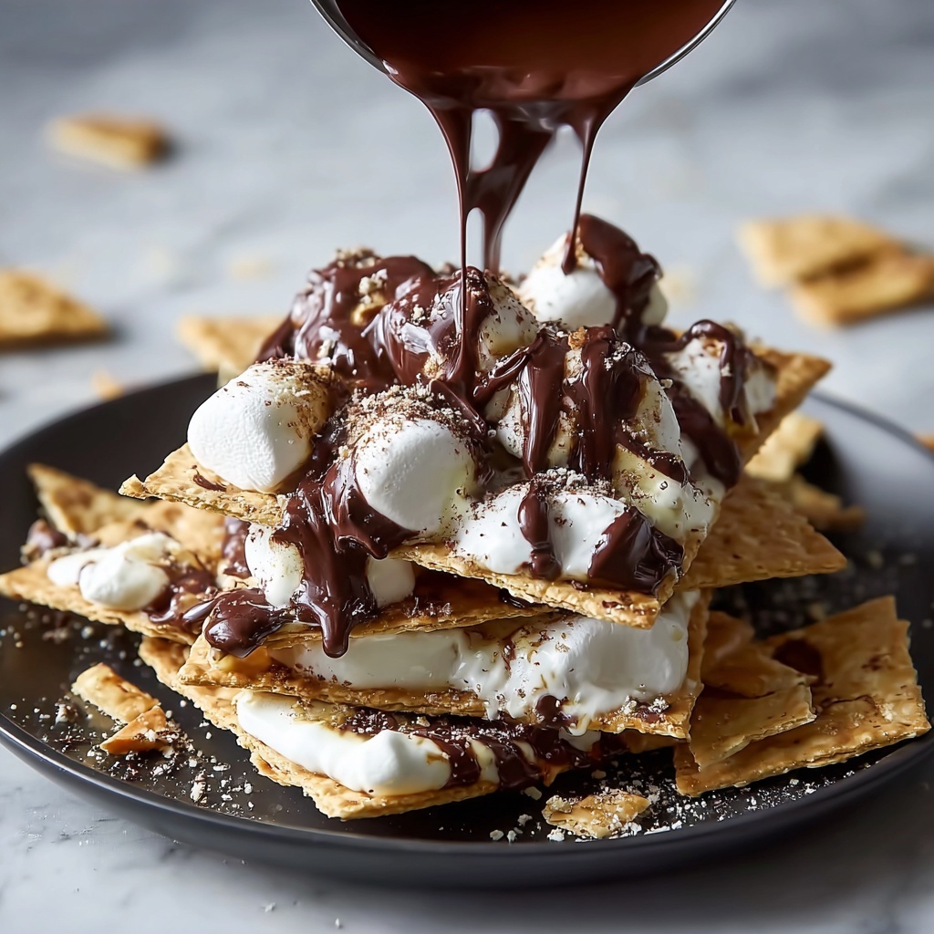 S’mores Nachos: A Fun and Irresistible Twist on a Classic Treat Recipe - Recipe Image