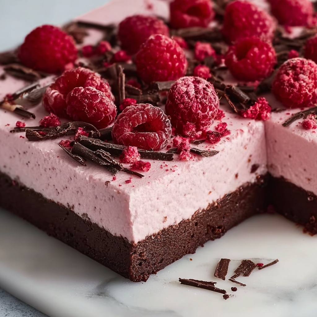 Chocolate Raspberry Mousse Cake Recipe - Recipe Image