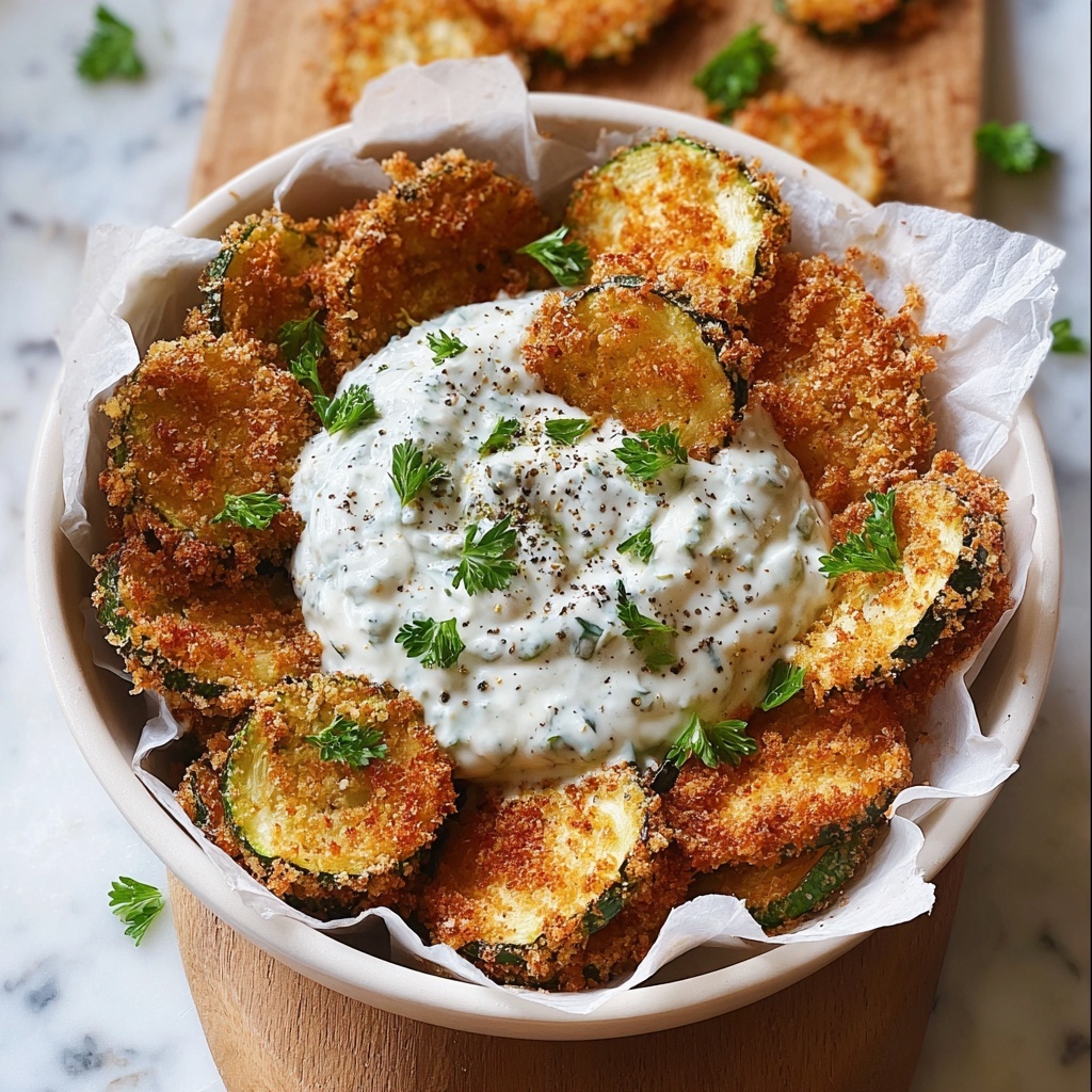Fried Pickle and Ranch Dip: The Ultimate Appetizer Recipe - Recipe Image