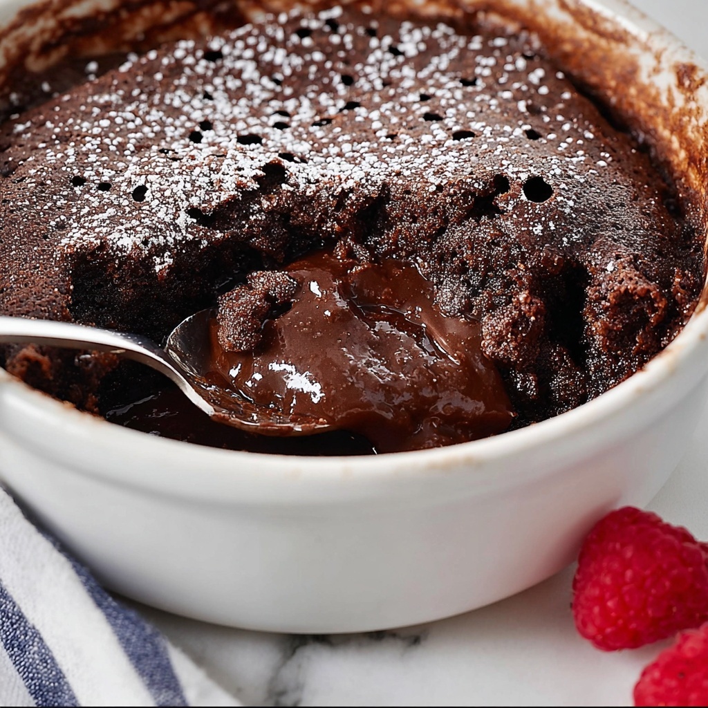 Crock Pot Chocolate Lava Cake Recipe - Recipe Image