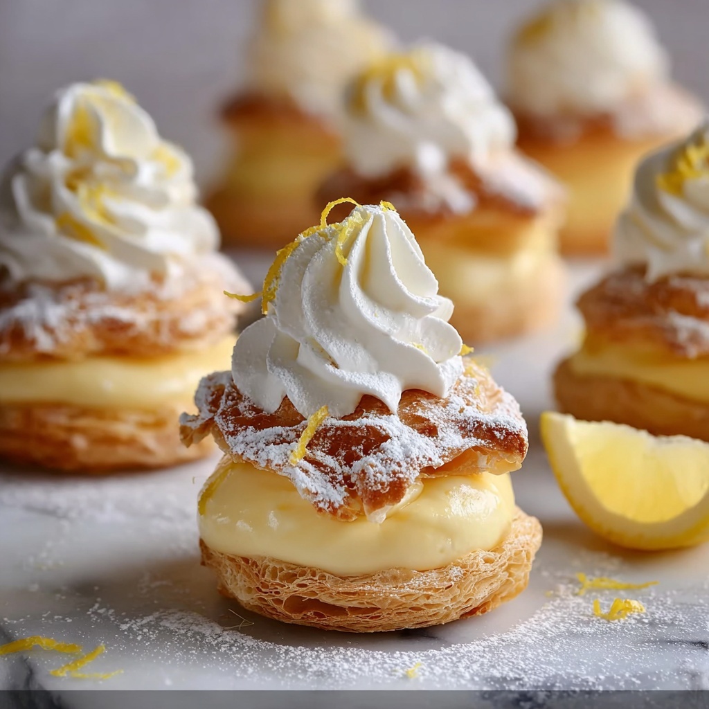 Limon Mascarpone Profiteroles Recipe - Recipe Image