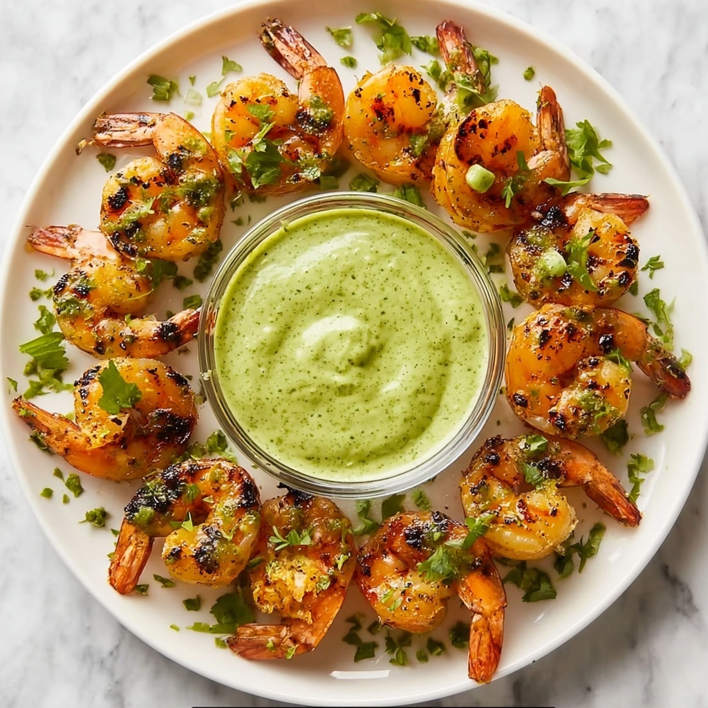 Chili Lime Shrimp with Avocado Crema Recipe - Recipe Image