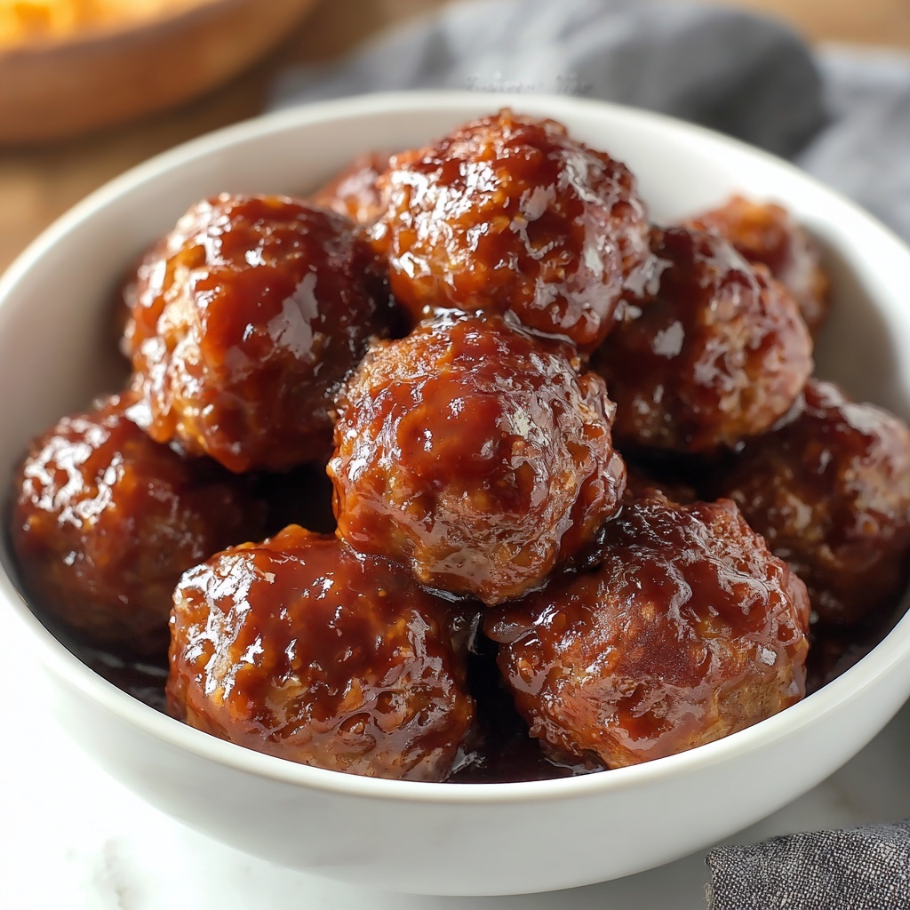 Easy Sweet and Sour Meatballs Recipe - Recipe Image