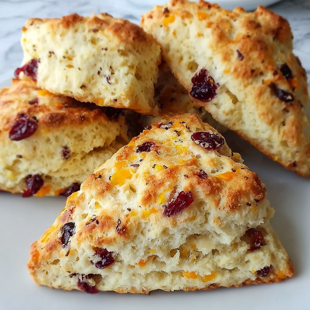 Orange Cardamom Scones Recipe - Recipe Image