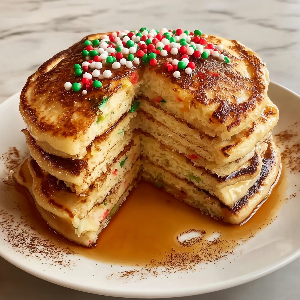 Christmas Pancakes: Fluffy Holiday Bliss Recipe - Recipe Image