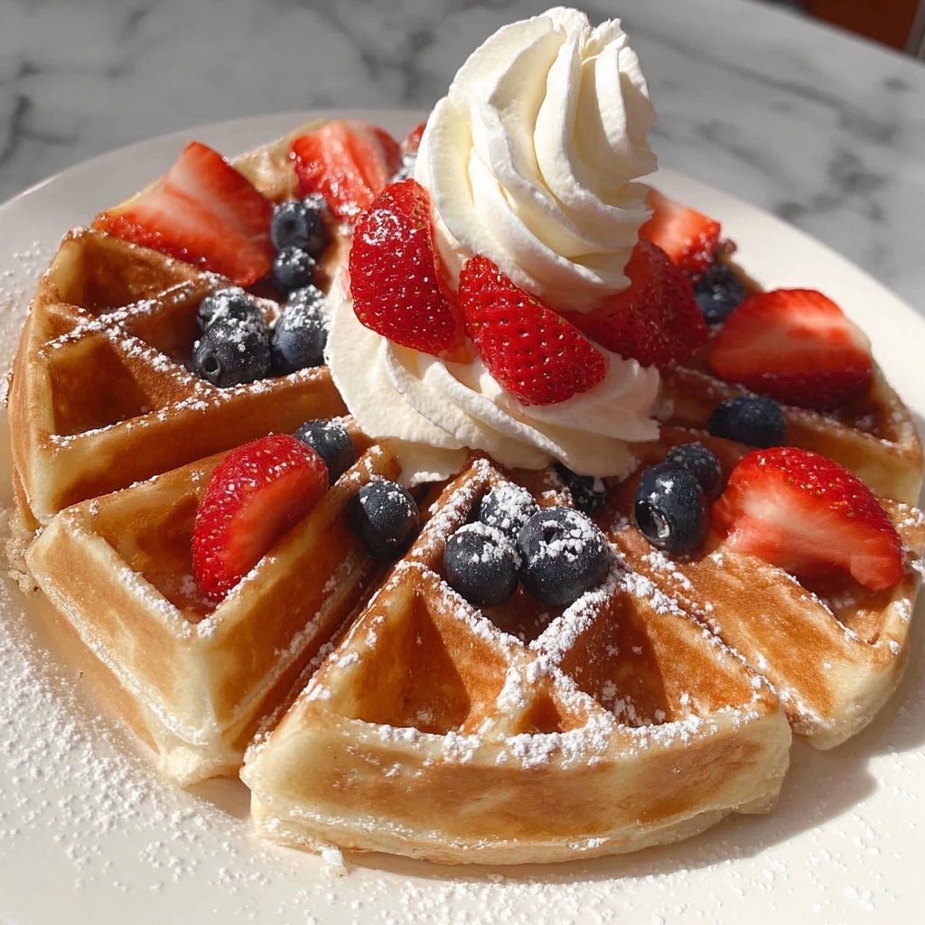 Christmas Waffles: 7 Festive Flavors to Cherish Recipe - Recipe Image