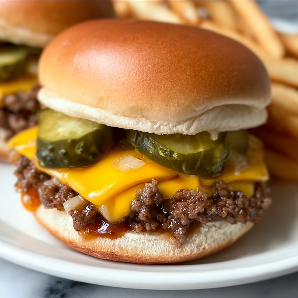 Easy Big Mac Sloppy Joes Recipe with Special Sauce Recipe - Recipe Image