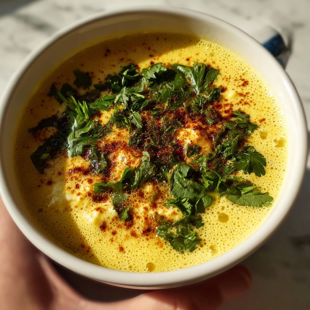 Anti Inflammatory Cauliflower Chicken Soup Recipe - Recipe Image