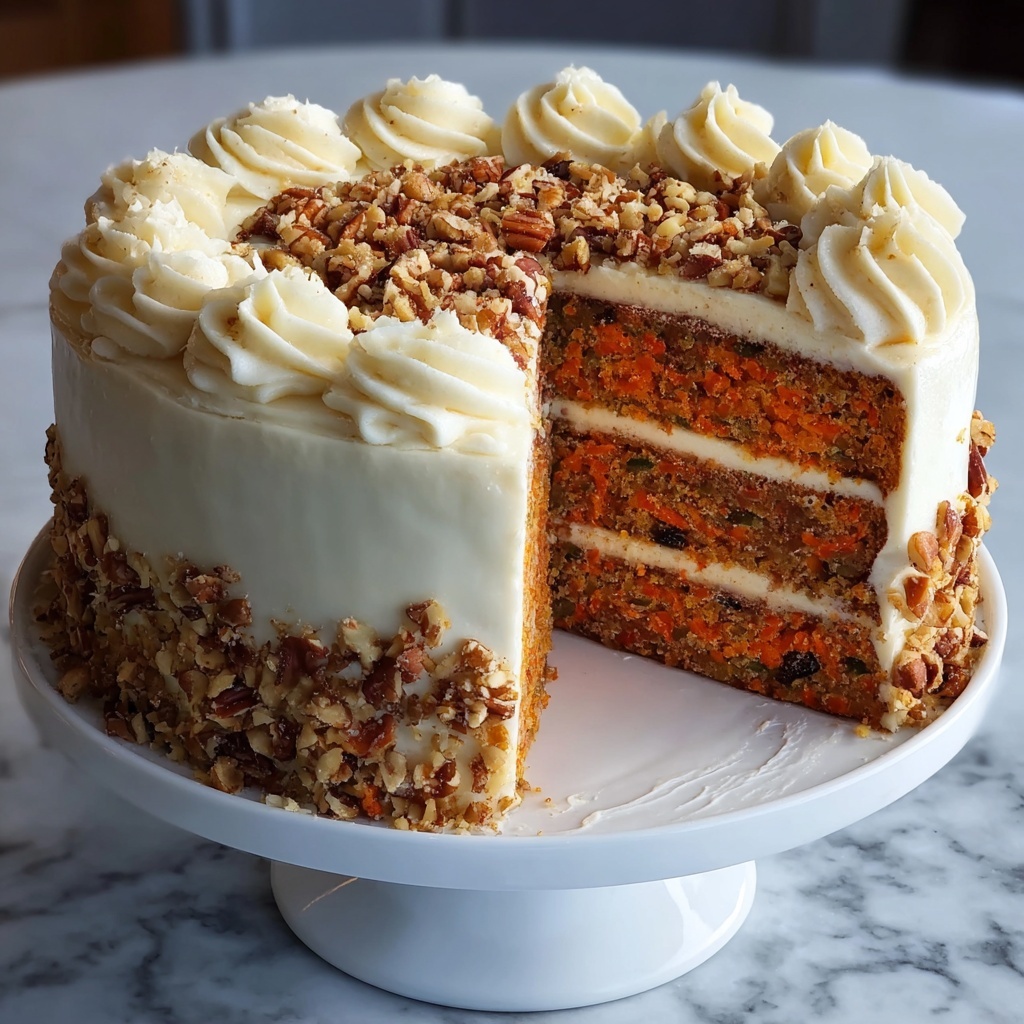 Carrot Cake with Cream Cheese Frosting Recipe - Recipe Image