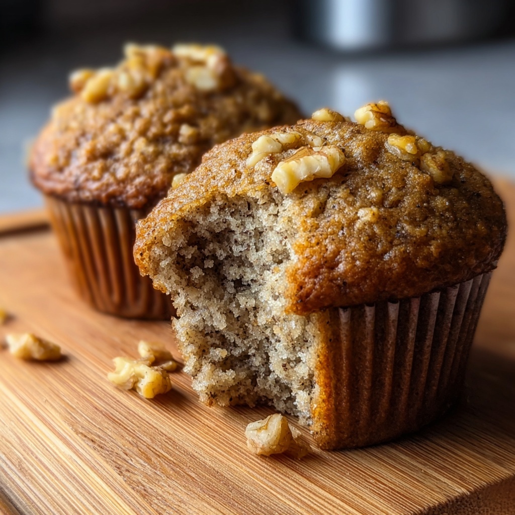 Banana Oatmeal Muffins Recipe - Recipe Image