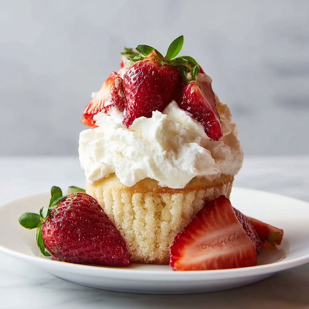Delicious Strawberry Shortcake Mug Cake in Just 7 Minutes Recipe - Recipe Image