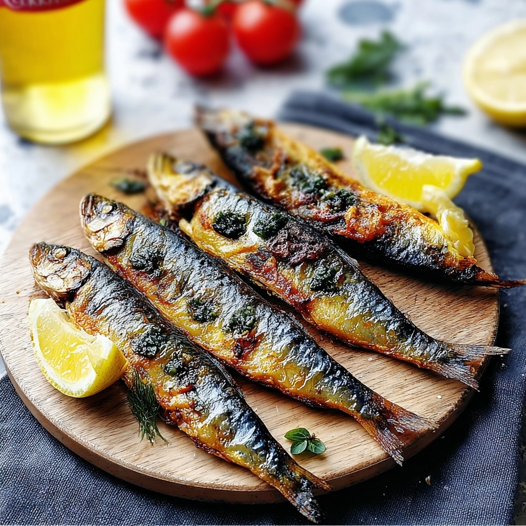 Crispy Pan-Fried Sardines: A Flavor-Packed Delight Recipe - Recipe Image