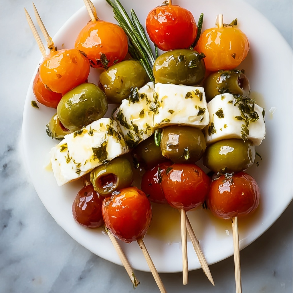 Mini Antipasto Skewers Recipe - Recipe Image