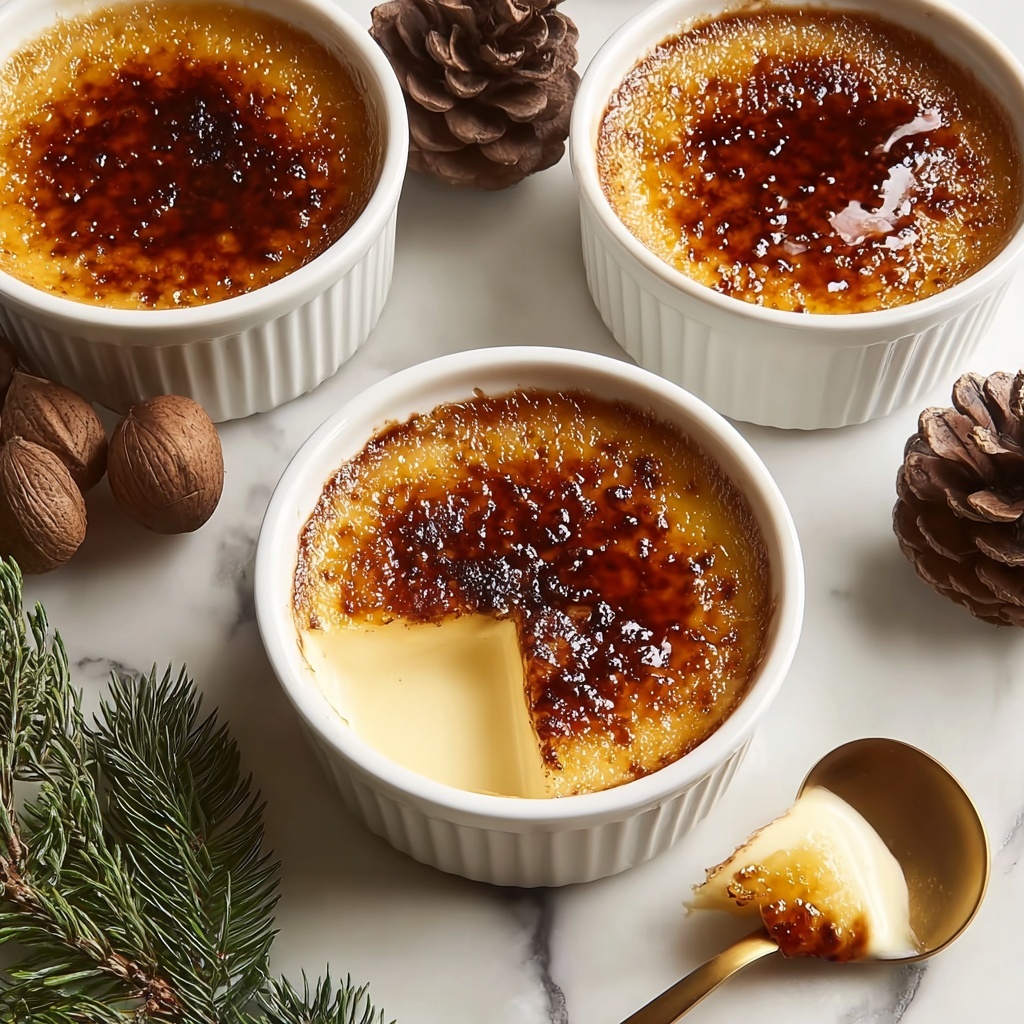 Decadent Eggnog Crème Brûlée Recipe - Recipe Image