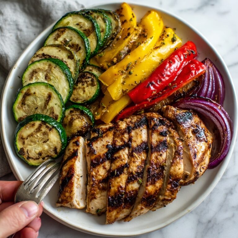 Honey-Lime Grilled Chicken with Veggies Recipe