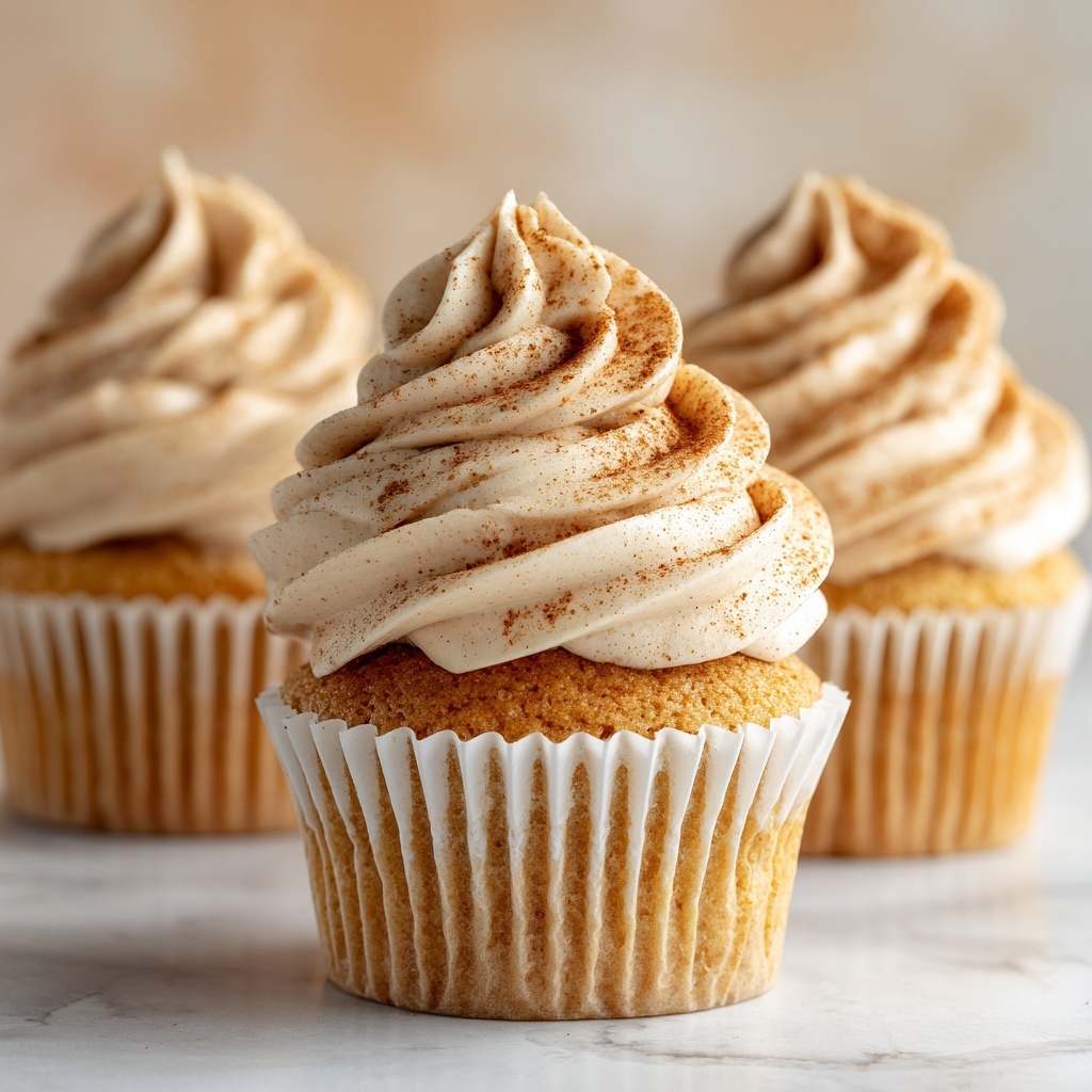 Cinnamon Sugar Churro Cupcakes Recipe - Recipe Image