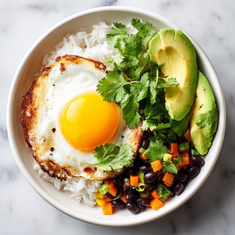 Costa Rican Rice and Beans with Fried Egg Recipe