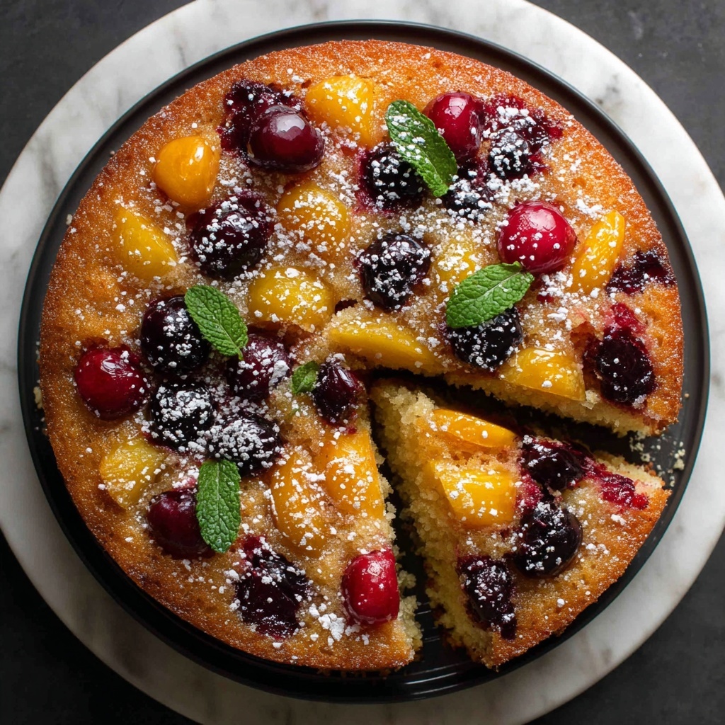 Old-Fashioned German Fruit Cake Recipe - Recipe Image