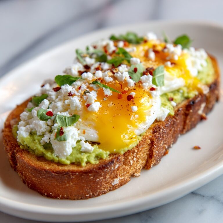 Vegan Avocado Toast with Mushrooms and Ricotta Recipe