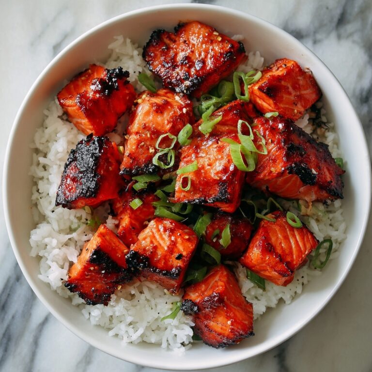 Air Fryer Bang Bang Salmon Bites Recipe