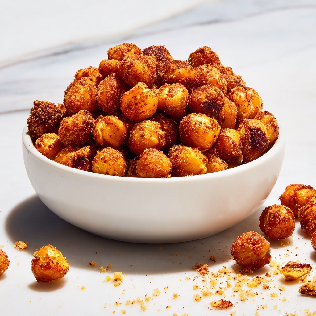 Spicy Roasted Chickpeas: 7 Irresistibly Crunchy Snacks Recipe - Recipe Image