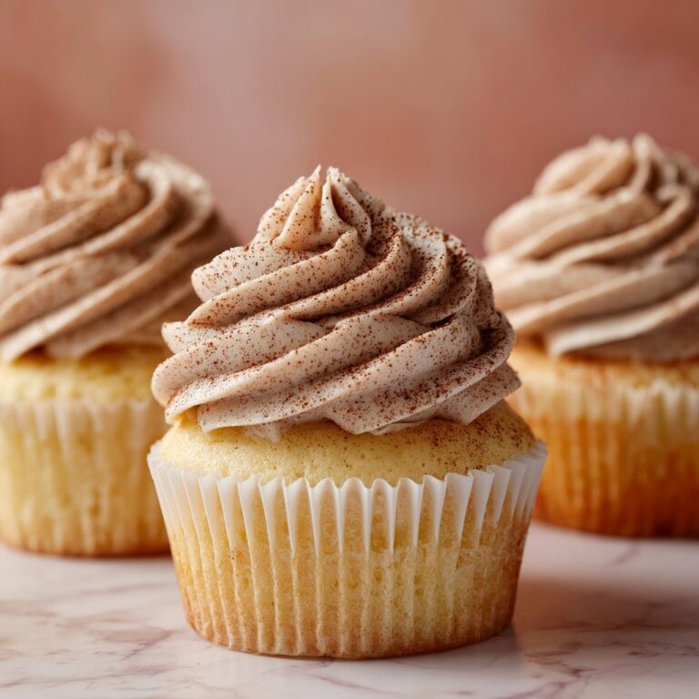 Cinnamon Sugar Churro Cupcakes Recipe