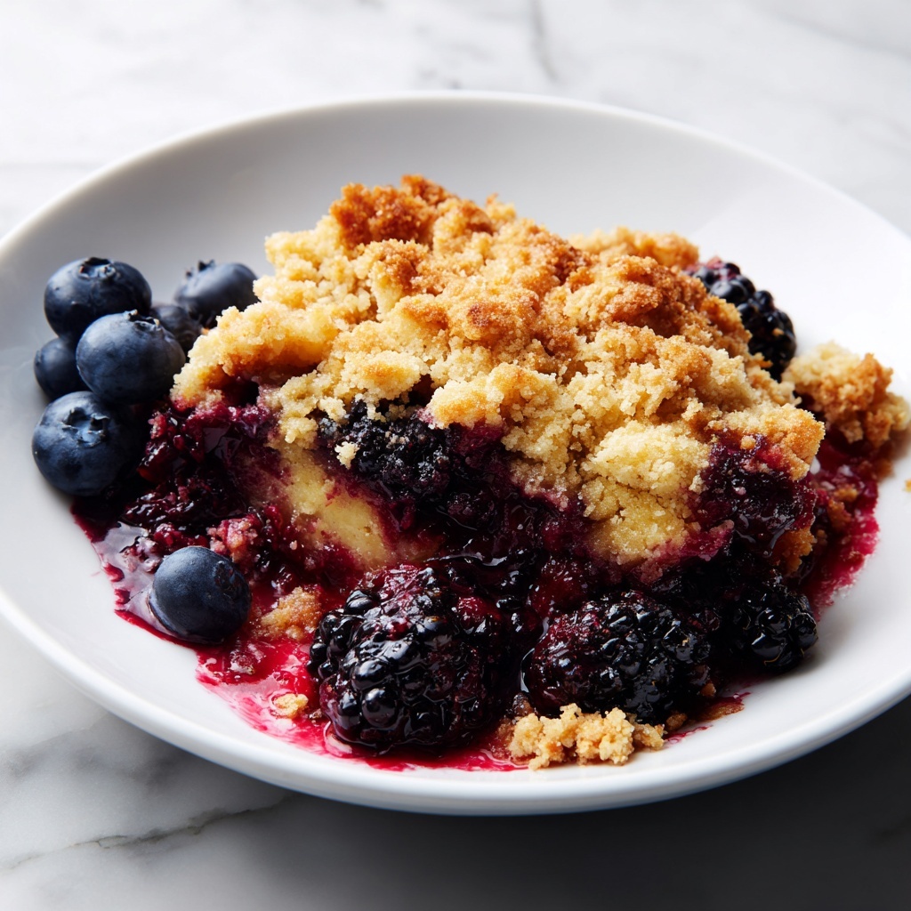 Blueberry Lemon Dump Cake Recipe - Recipe Image