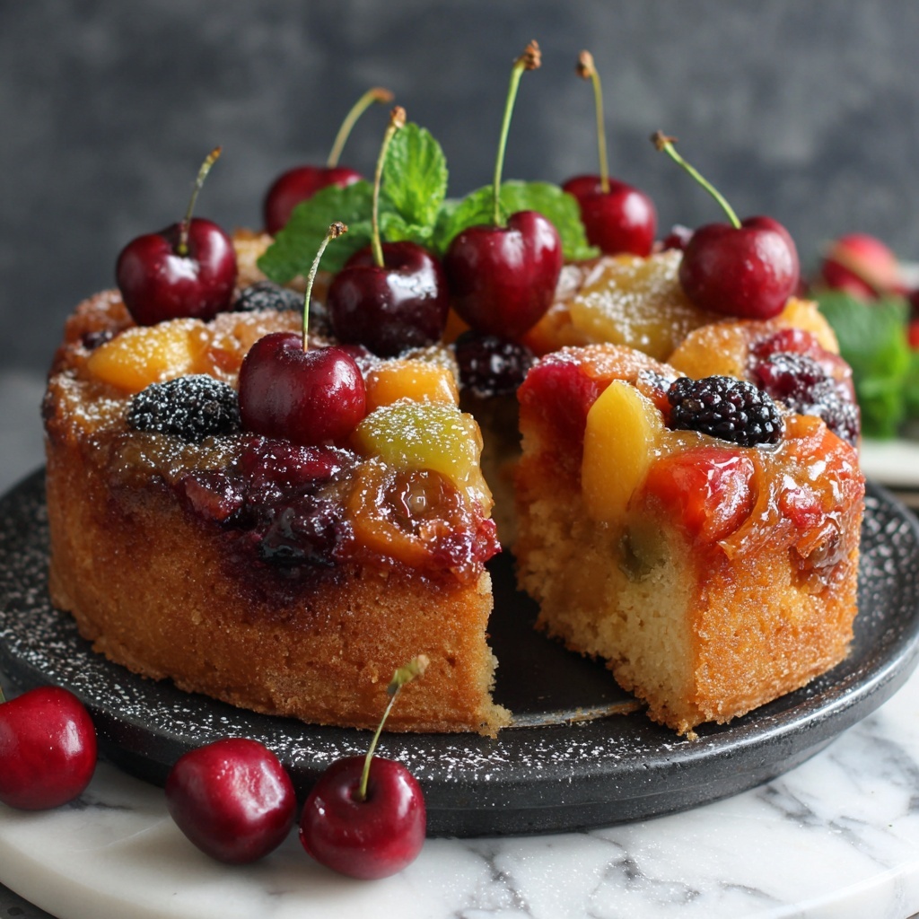 Old-Fashioned German Fruit Cake Recipe - Recipe Image