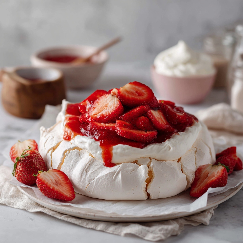 Vegan Pavlova Recipe - Recipe Image