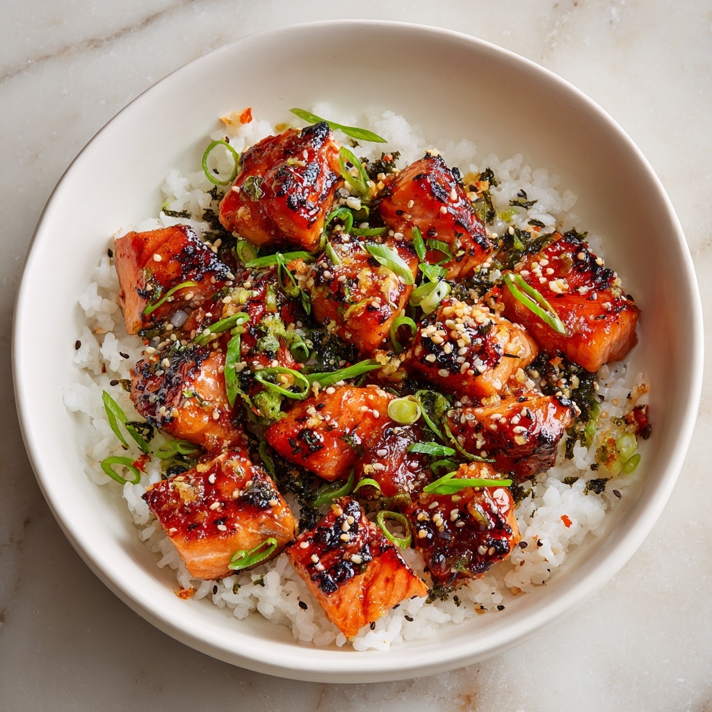 Air Fryer Bang Bang Salmon Bites Recipe - Recipe Image