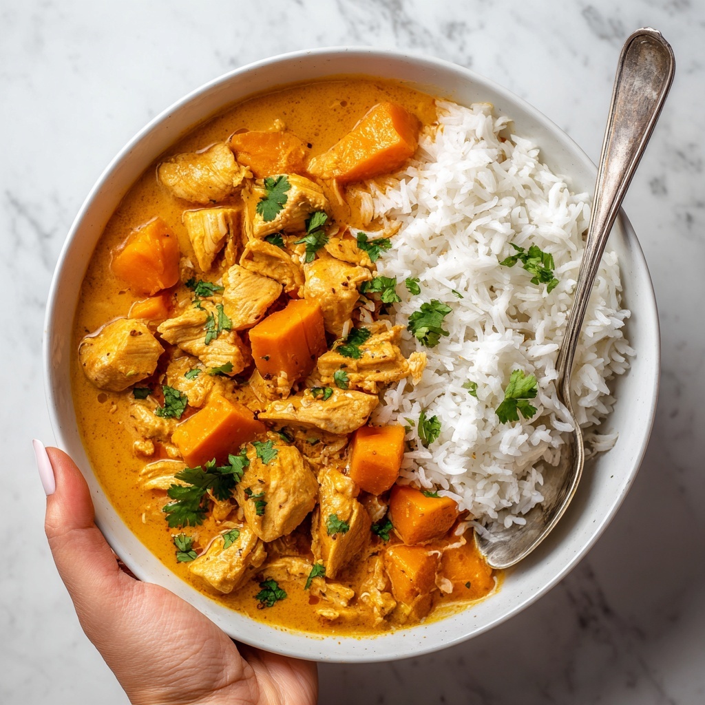 Chicken and Pumpkin Thai Curry Recipe - Recipe Image